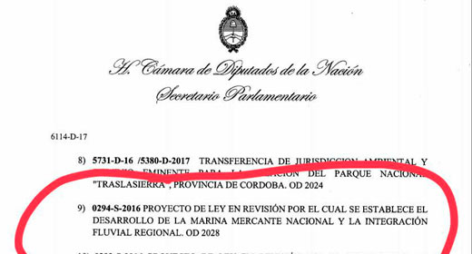 cina camara naval argentina